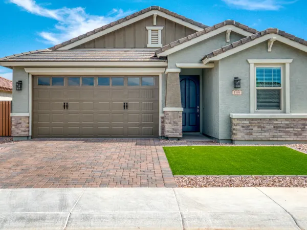Garage door installation service in progress