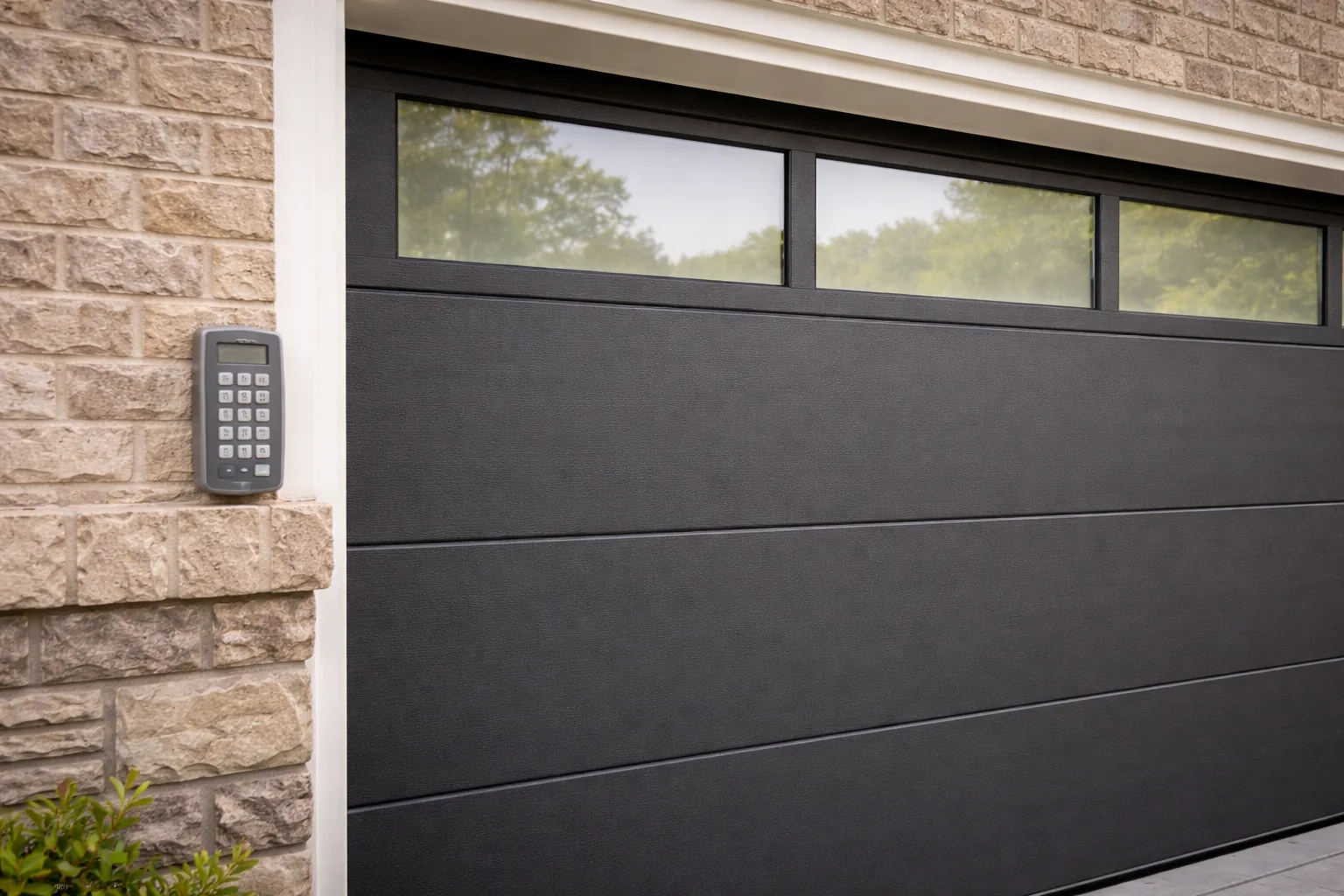 Garage door opener and remote access