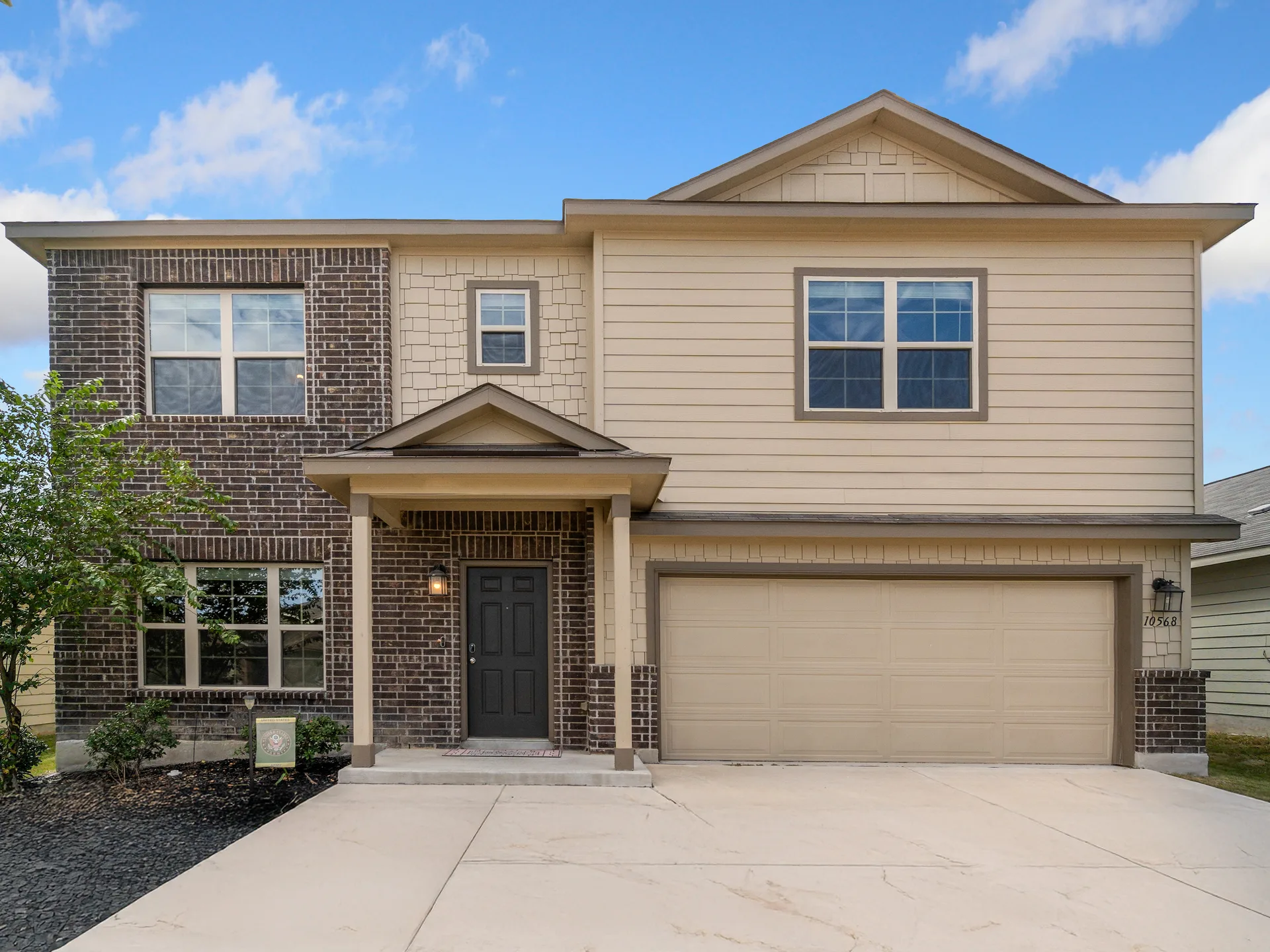Traditional raised panel garage door in Calhoun GA